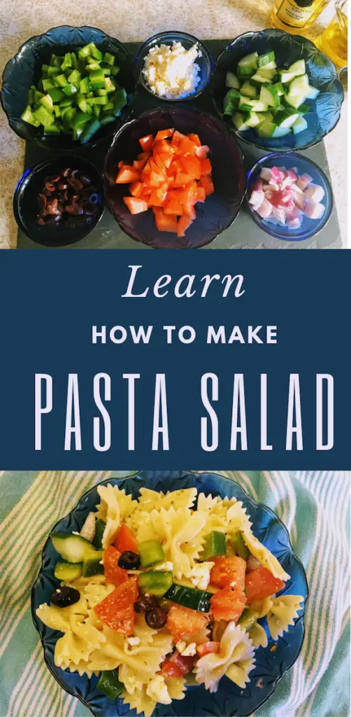 How do I make homemade pasta salad from scratch crash course