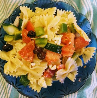 Recipe for Greek Pasta Salad