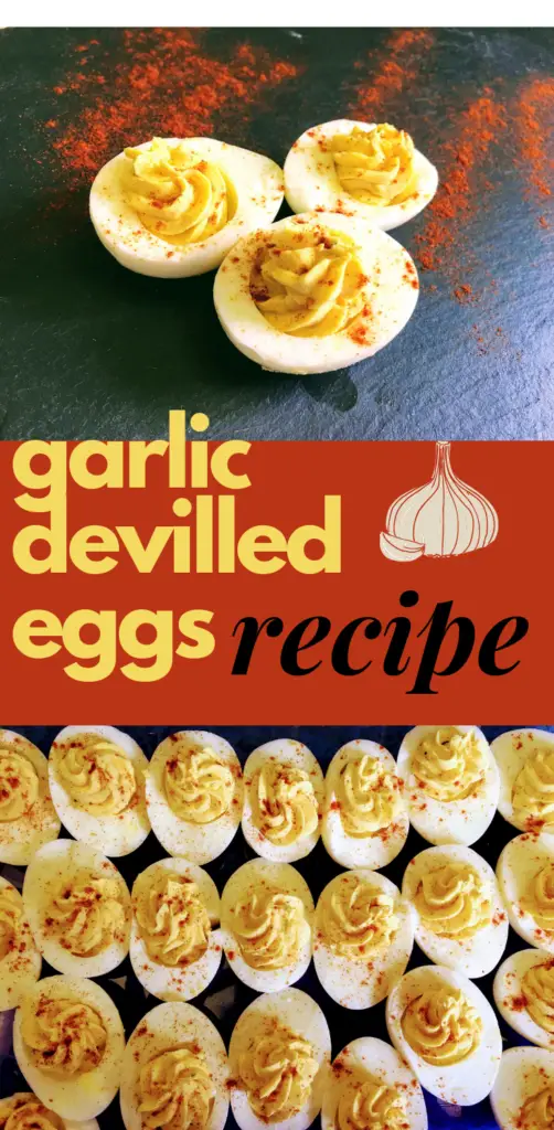 garlic devilled eggs recipe pinterest 