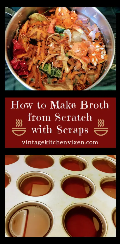 how to be frugal in the kitchen: make broth from scratch