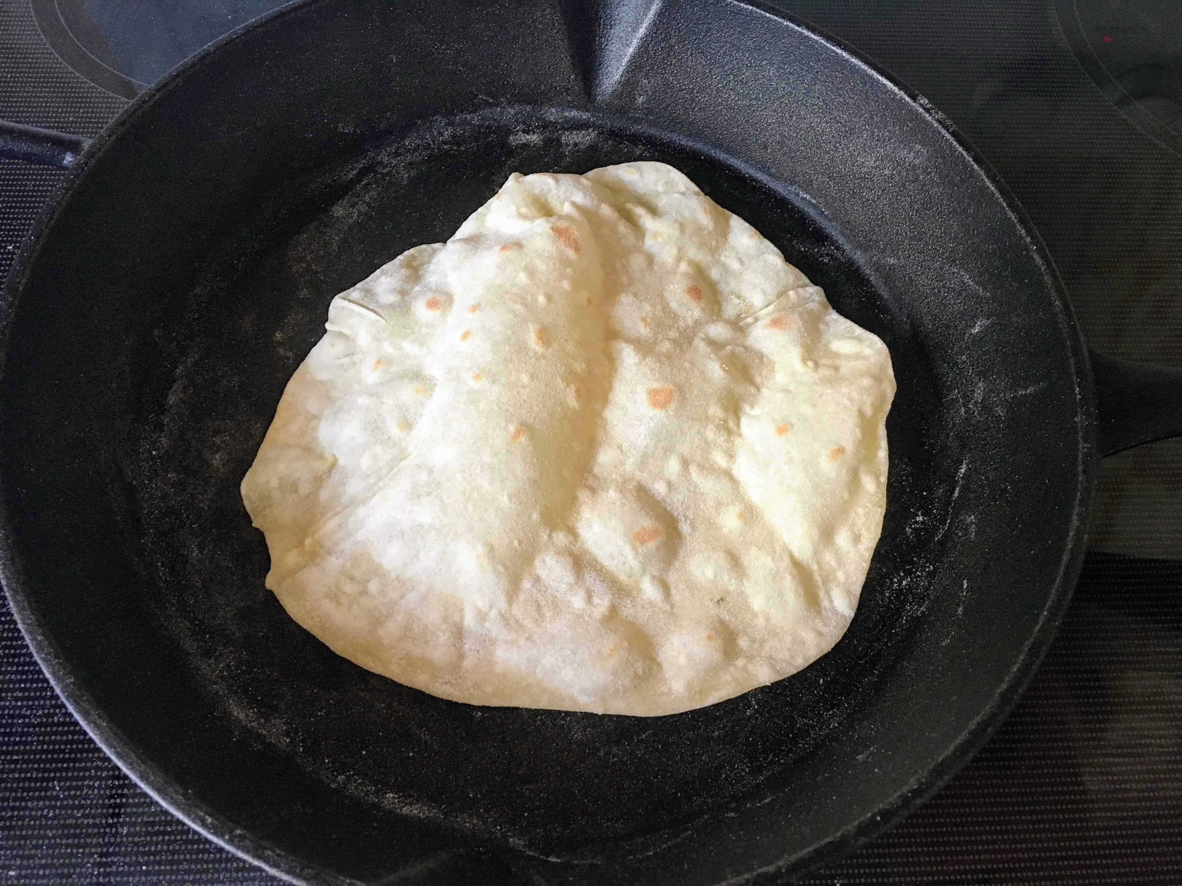 Kefir Flour Tortillas (A Cast Iron Skillet Recipe) - Vintage Kitchen Vixen