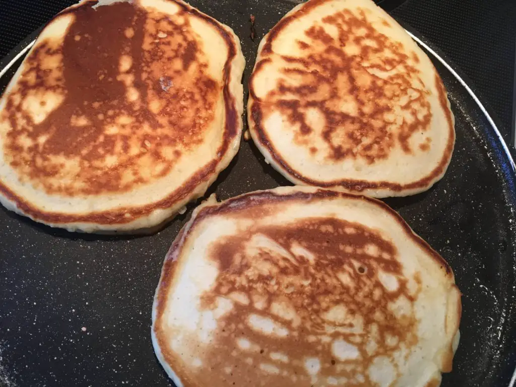 golden milk kefir pancakes 