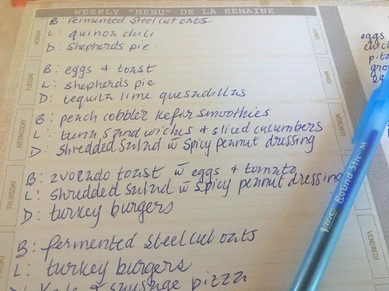 plan a menu frugal kitchen rule menu planning