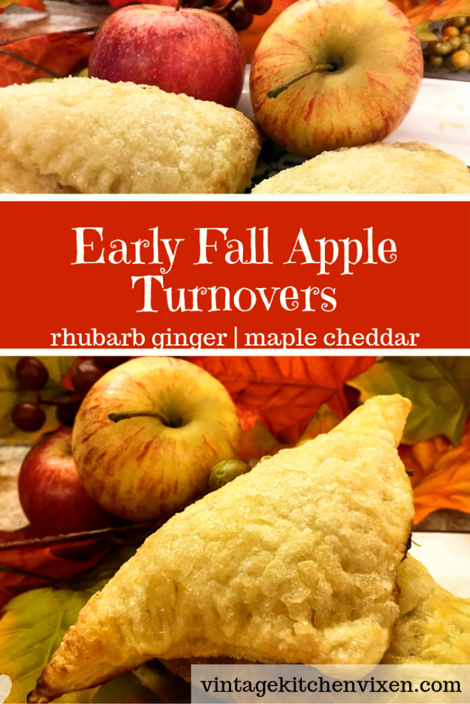 early fall apple turnovers pinterest pin