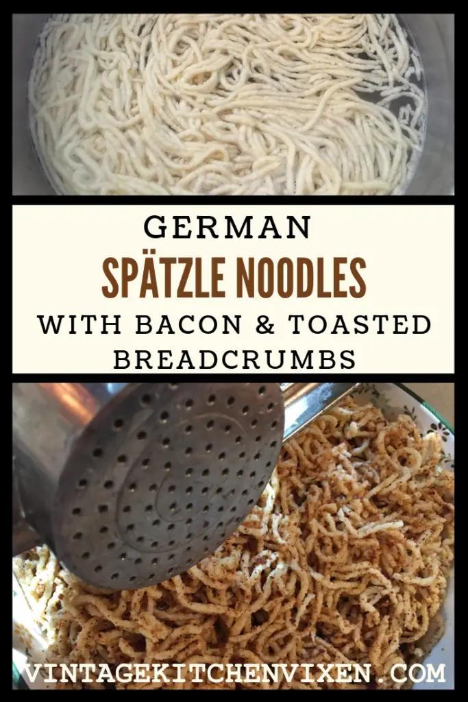German spaetzle noodles recipe pin