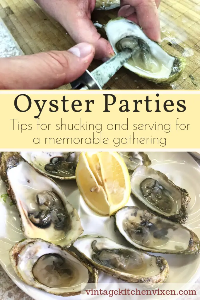 oyster party pin
