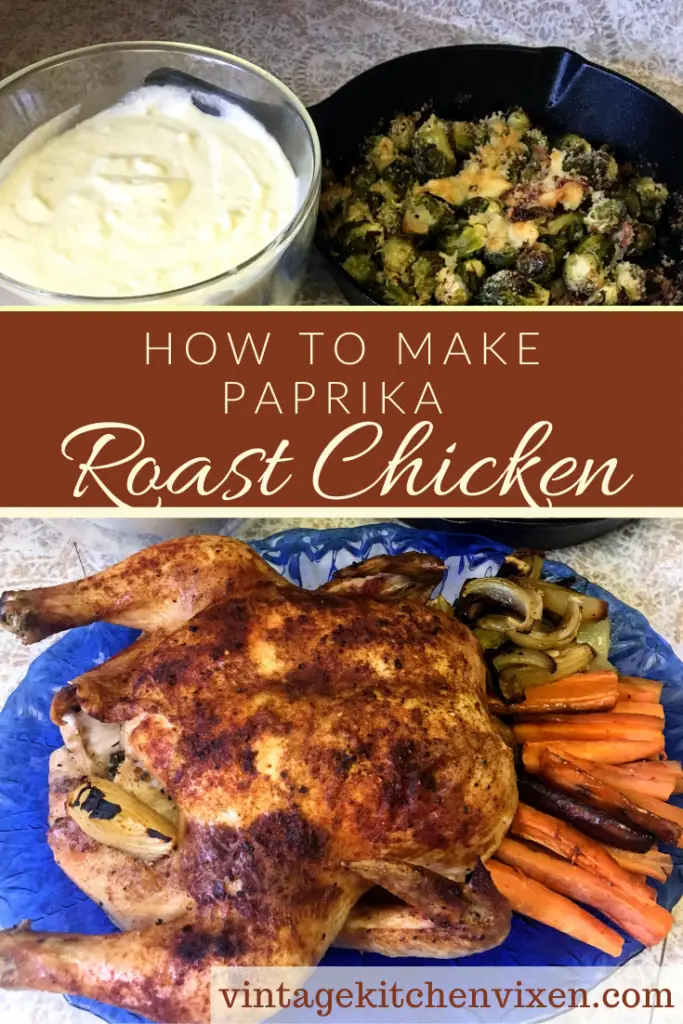 How to make paprika roast chicken pin