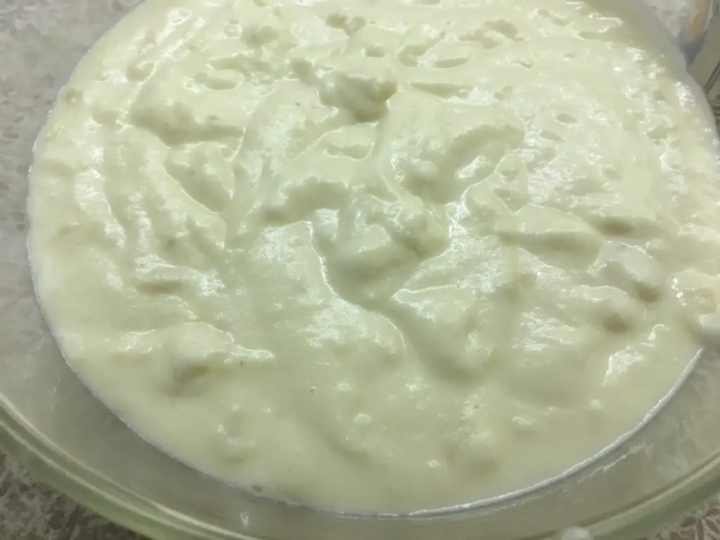 creamy celery root and potato puree