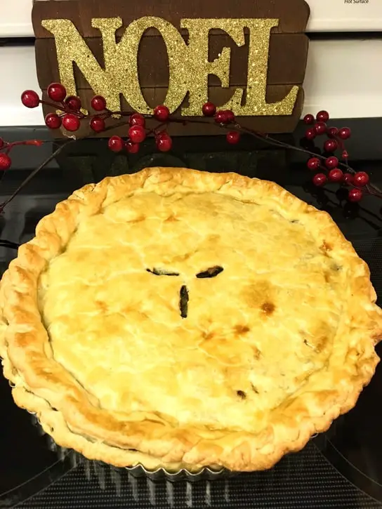French Canadian tourtiere