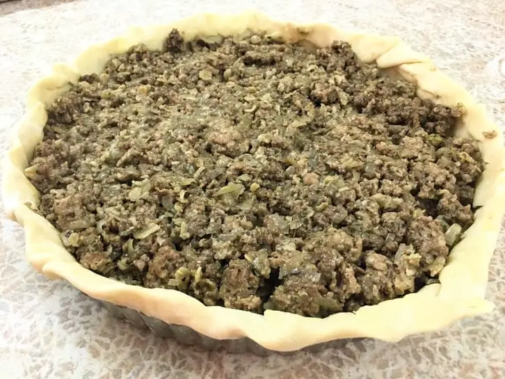 filled tourtiere