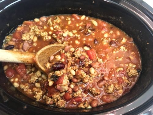 Fiery Chipotle Chili (a slow cooker recipe) - Vintage Kitchen Vixen