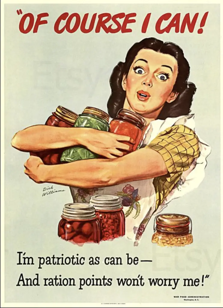 patriotic canning poster