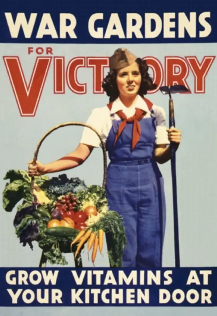 victory garden propaganda poster