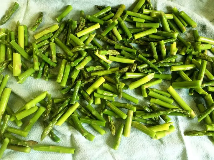 asparagus pieces