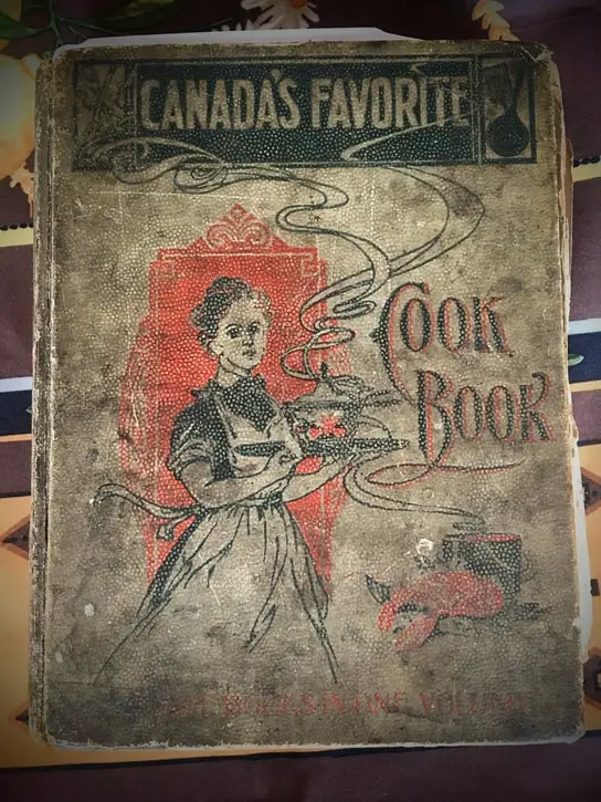 Canada's Favorite Cook Book antique copy