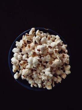 bowl of popcorn