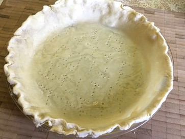 pricked pie crust