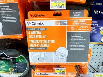 Climaloc window insulating kit