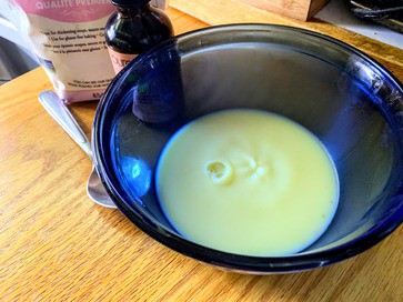making vanilla shea body butter